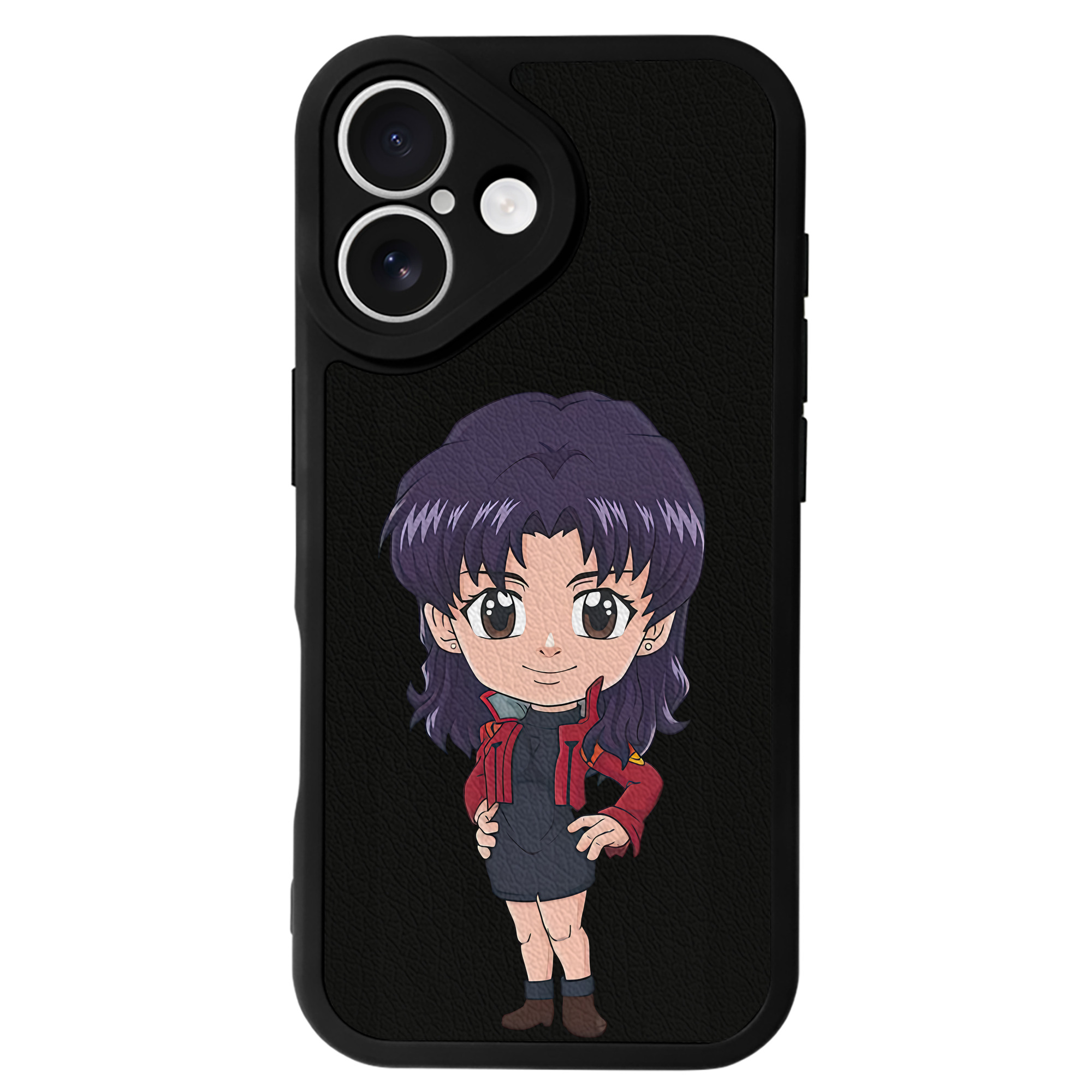（画像用） EVA 新世紀エヴァンゲリオン 【iPhone 16シリーズ対応】シリコンスマホケース（レザー調） 材質：シリコン